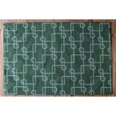 Ver imagem 6 de Kit Jogo Americano 4 Lugares Mesa Posta Verde Cordas 52x36cm
