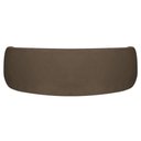 Ver imagem 4 de Sofá Curvo 2 Lugares Sala de Estar Recepção Noruega 150cm Suede - Doce Sonho Móveis Cor Marrom