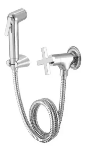 Ducha Higiênica 1,2M Meber 1/4v 1851 C34 Cromado - 1