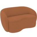 Ver imagem 1 de Sofá 3 Lugares 180cm Sala de Estar Living Oscar K01 Bouclê Terracota - Lyam Decor