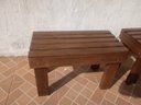 Ver imagem 4 de Banco Madeira de Eucalipto Tamanho 35cm Larg. por 45 cm Alt. por 70cm Comprimento(Foto Ilustrativa)