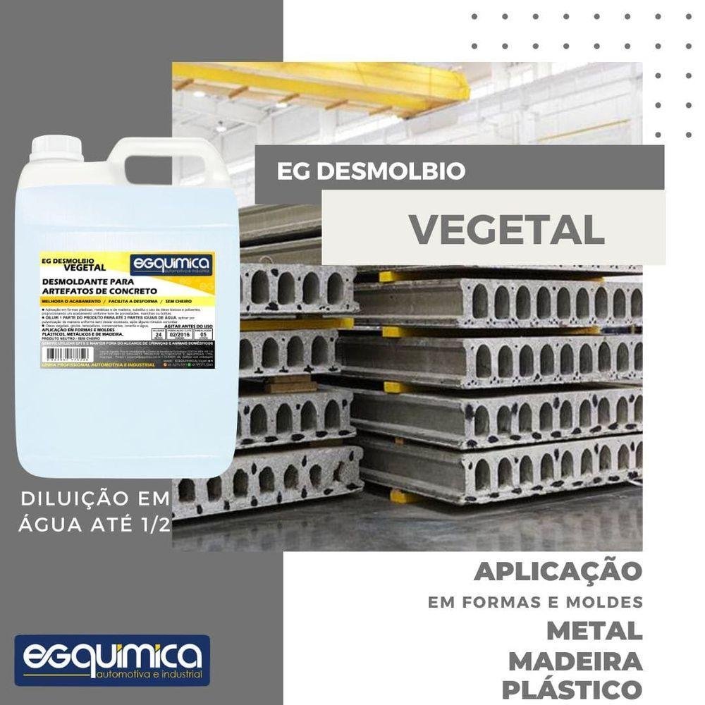 Desmoldante Ecológico para Artefatos Concreto Desmolbio 10lt - 2