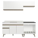 Ver imagem 5 de Cozinha Modulada Compacta Florença 6 Portas 1 Gaveta MDP 190cm Multimóveis