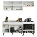 Ver imagem 2 de Cozinha Modulada Compacta Florença 6 Portas 1 Gaveta MDP 190cm Multimóveis