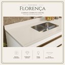 Ver imagem 7 de Cozinha Modulada Compacta Florença 6 Portas 1 Gaveta MDP 190cm Multimóveis