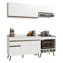 Ver imagem 4 de Cozinha Modulada Compacta Florença 6 Portas 1 Gaveta MDP 190cm Multimóveis