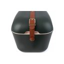 Ver imagem 3 de Bolsa Térmica Cooler Retrô com Alça em Couro 20 Litros - Polarbox - Floresta Dourado