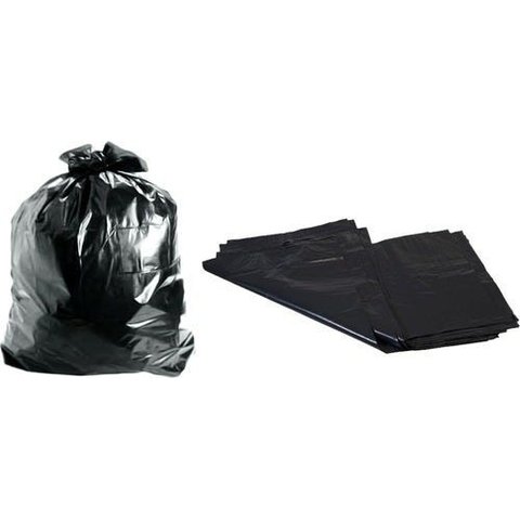 Saco Para Lixo 50 Litros Preto 150 Unidades