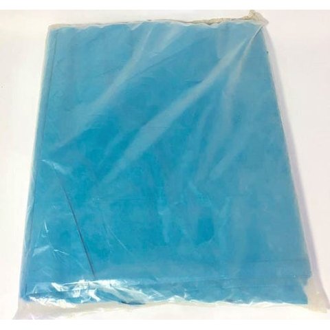 Saco De Lixo 60 Litros Colorido Azul Comum Com 100 Unidades:Azul