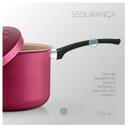 Ver imagem 4 de Pipoqueira 20cm Panelux Bege/cereja