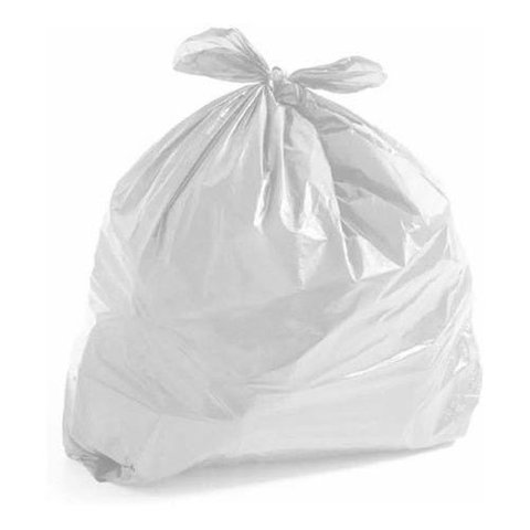 Saco Branco Para Lixo 100 Litros (100 Unds)