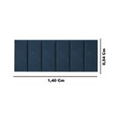 Ver imagem 3 de Cabeceira Painel Estofada para Cama Casal 1,40
