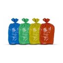 Ver imagem 2 de Saco De Lixo 100 Litros Coloridos 4 Pacotes 400 Unidades:Azul