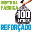 Ver imagem 2 de Saco De Lixo 100 Litros Preto Reforçado - 100 Unidades:Preto