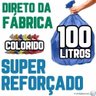 Saco De Lixo 100 Litros 100 Un Colorido Super Reforçado:Cinza - 6