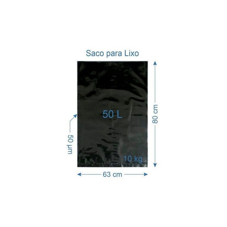 400 Sacos Para Lixo Reforçado 50 Litros 400 Sacos Para Lixo Reforçado 50 Litros