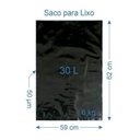 Ver imagem 2 de 300 Sacos Para Lixo Reforçado 30 Litros