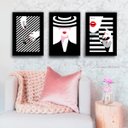 Ver imagem 2 de Quadros Placas mdf 6mm salão beleza quarto sala 3 un 29x20