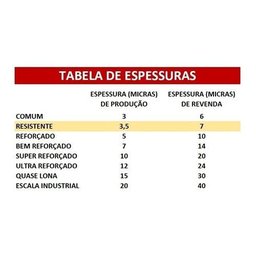 Saco De Lixo 200 Litros Resistente 100 Unidades:Preto - 2