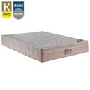 Ver imagem 7 de Cama Box Baú King Sintético Bipartido + Colchão Ortobom Airtech Molas Ensacadas 65x193x203 Cor: