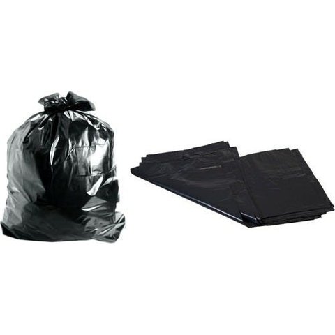 Saco Para Lixo 50 Litros Preto 100 Unidades