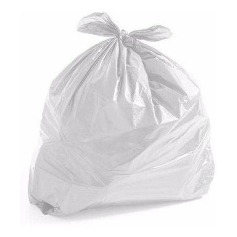 Saco De Lixo 60 Litros Colorido Branco Comum 100 Unid.