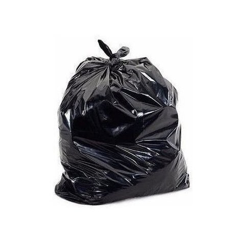 Saco para Lixo de 100L Preto Super Pesado 75x95x0,12 C/100