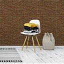 Ver imagem 2 de Papel de Parede Tijolinho Clássico Envelhecido - 1,50x0,50m