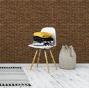Ver imagem 2 de Papel de Parede Tijolinho Clássico Envelhecido - 1,50x0,50m