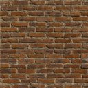 Ver imagem 1 de Papel de Parede Tijolinho Clássico Envelhecido - 1,50x0,50m