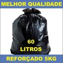 Ver imagem 1 de Saco Lixo Preto 60 Litros Reforçado Pct Com 5 Kg +ou- 60 Un