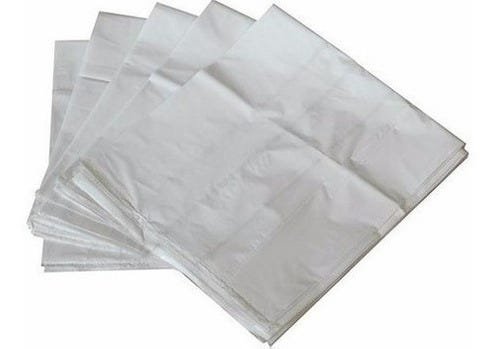 Kit Saco de Lixo Branco 80 Litros Pacote com 5 Kg Aprox 60 Und - 4