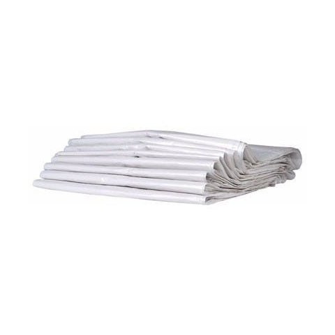 Kit Saco de Lixo Branco 80 Litros Pacote com 5 Kg Aprox 60 Und