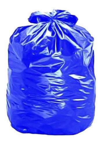 Saco Para Lixo 60l Azul Padrão 100 Unid - 2