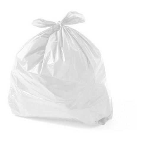 Kit Saco Lixo Branco 34x38 150 Un + 1 Kg Saco Pe 25x35x0,06
