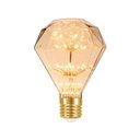 Ver imagem 1 de Lâmpada Led Taschibra Vintage Fireworks D95 E27 Bivolt 2200k Amarelo Âmbar