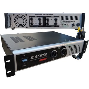POTENCIA AMPLIFICADOR 200W 4 OHMS CAIXA DE SOM PROFISSIONAL
