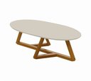 Ver imagem 3 de Mesa de Centro Classic Off White/Nature - Tebarrot