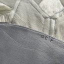 Ver imagem 2 de Tapete De Couro mandala Redondo Branco 1,20 Diâmetro