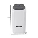 Ver imagem 4 de Tanquinho Itatiaia Lsita 10kg Semiautomática com Turbilhonamento Branco 110V
