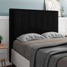 Cabeceira Cama Box King Veneza 195 Cm Sintético MV Estofados Preto - 2