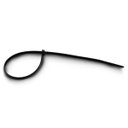 Ver imagem 1 de Abraçadeira Nylon 20cm para organização de cabos - pacote com 100 unidades