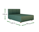 Ver imagem 3 de Cama Box Pet Para Cachorro E Gato 82X60X39:Azul