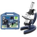 Ver imagem 1 de Kit Microscópio Biológico Infantil 28 Peças Lorben Educacional Portátil 300x 600x 1200x com Maleta