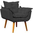 Ver imagem 4 de Kit Namoradeira Decorativa + 2 Poltronas Reforçadas para Amamentação Suede