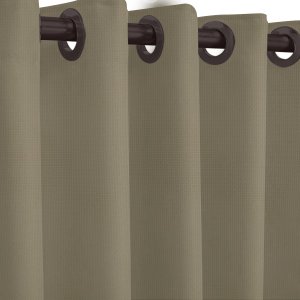 Cortina Pvc Blackout Corta Luz 280X180 Coleção Nova Admirare Cor: Avelã