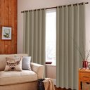 Ver imagem 3 de Cortina Pvc Blackout Corta Luz 280X180 Coleção Nova Admirare Cor: Avelã