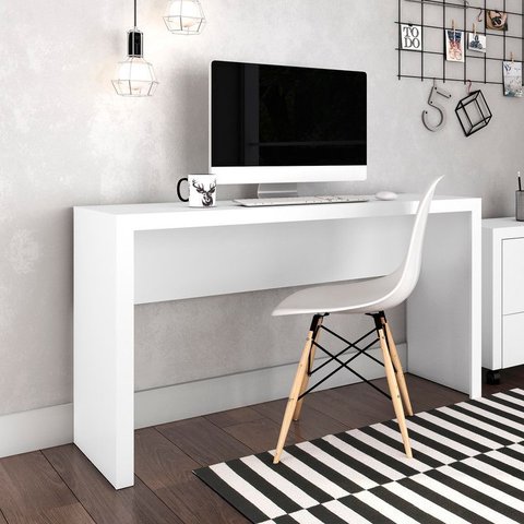 Mesa para Escritório Me4135 Branco Tecnomobili