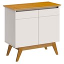 Ver imagem 3 de Aparador Buffet Ambiente Classic 2 Portas Off White Nature - Imcal