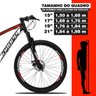 Bicicleta Aro 29 Dropp Z3 21v Câmbio Shimano Freio a Disco Preto Vermelho e Branco - 15 - 4